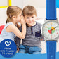 Analog Watches for Kids Telling Time Teaching Tool (Great for Boys and Girls Ages 5-15) - Blue