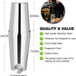 35 Pieces Cocktail Shaker Set Bartender Kit with Rotating 360 Display Stand and Professional Bar Set Tools