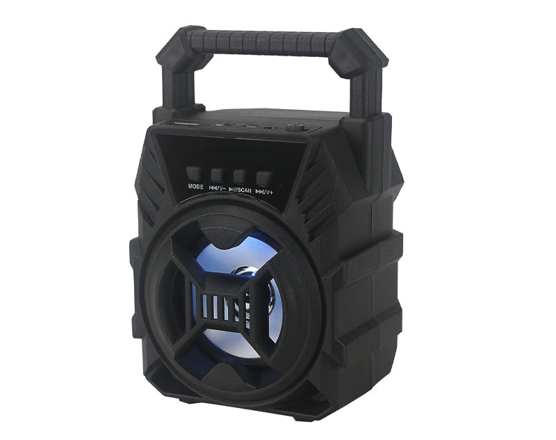 Portable Bluetooth Speaker 5W FM SD USB Audio Black F6009
