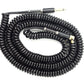 Precision Audio 5 Pack 1/4" To 1/4" 6.35mm Deluxe Coil Studio Guitar Lead Straight to Straight GLEADC10 10m