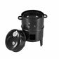 SOGA 3 In 1 Barbecue Smoker Outdoor Charcoal BBQ Grill Camping Picnic Fishing