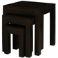 Amsterdam Nest of Table Set of 3 (Chocolate)