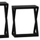 Z Style Nest of Table (Black)