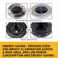 12Pcs Solar Powered LED Buried Inground Recessed Light Garden Outdoor Deck Path