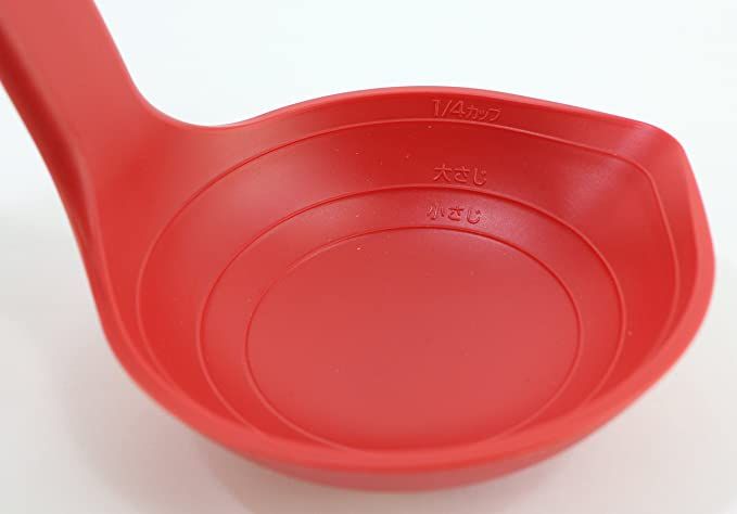 MARNA Tablespoon With Scale And Diversion Opening Red x3