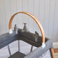 Zuri Timber Travel Cot - Natural