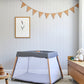 Zuri Timber Travel Cot - Natural