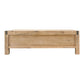 Coffee Table Solid Acacia Wood & Veneer 1 Drawers Storage Oak Colour