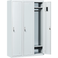 Three-Door Side by Side Office Gym Shed Storage Locker