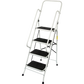 Foldable Non Slip 4 Step Steel Ladder