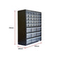 Storage Cabinet Drawers 39 Plastic Tool Box Containers Organiser Cupboard