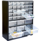 Storage Cabinet Drawers 39 Plastic Tool Box Containers Organiser Cupboard