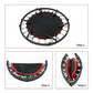 Mini Rebounder Trampoline With Handle Rail
