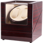 Automatic Dual Watch Winder Wood Display Box Case Motor Rotation Storage