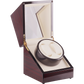 Automatic Dual Watch Winder Wood Display Box Case Motor Rotation Storage