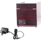 Automatic Dual Watch Winder Wood Display Box Case Motor Rotation Storage