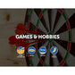 Professional Rubber Home Pub Bar Darts Mat
