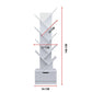 Tree Bookshelf Bookcase Book Organizer 9-Tier Multipurpose Shelf Display Racks