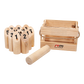 Number Toss Wooden Set Outdoor Games with Carry Case