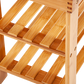 3 Tier Shoe Rack Bamboo Wooden Storage Shelf Stand Bench Cabinet Organiser