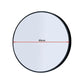 80cm Round Wall Mirror Bathroom Makeup Mirror by Della Francesca
