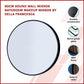 90cm Round Wall Mirror Bathroom Makeup Mirror by Della Francesca