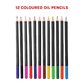Art Sketch Pencils Oil Drawing Colouring Graphite Charcoal Pencil Set 72pcs/set