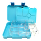 Bento Lunch Box Kids Leakproof Food Container School Picnic - Blue