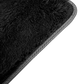 230x160cm Floor Rugs Large Shaggy Rug Area Carpet Bedroom Living Room Mat - Black