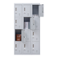 12-Door Locker for Office Gym Shed School Home Storage