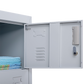 6-Door Locker for Office Gym Shed School Home Storage