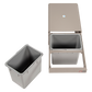 2x 15L Pull Out Trash Bin Dual Kitchen Garbage Waste Basket Cabinet Bin
