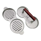 Double Burger Press Hamburger Maker Non Stick Aluminium Beef Patty Meat BBQ