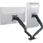 Dual Screen Gas-strut Monitor Stand Mount Desktop Bracket for LED/LC