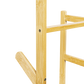 Clothes Coat Rack Garment Stand Shelf Wooden Tree Hanger Bag Hat Hook Holder