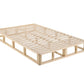 Kurt Wooden Platform Bed Frame Base Queen