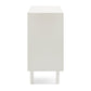 Kailua 3 Door Rattan Sideboard in White