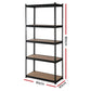 Giantz 4X1.8M Garage Shelving Warehouse Rack Storage Shelves Pallet Racking Black