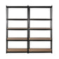Giantz 4X1.8M Garage Shelving Warehouse Rack Storage Shelves Pallet Racking Black