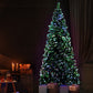 Jingle Jollys 2.1M 7FT LED Christmas Tree Optic Fiber Xmas Multi Colour Lights