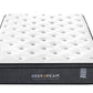 Eurotop Mattress 5 Zone Pocket Spring Latex Foam 34cm - King